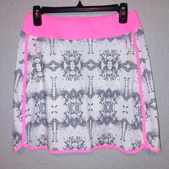 ANNIKA CUTTER & BUCK Priwild serpentine GOLF SKIRT Womens Size S EUC - Picture 1 of 7